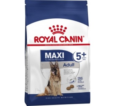 Royal Canin MAXI ADULT 5+ (МАКСИ ЭДАЛТ 5+) сухой корм для стареющих собак, 4кг